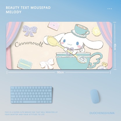 三麗鷗 主題桌墊 布質滑鼠墊-ZUIHANG SHOP
