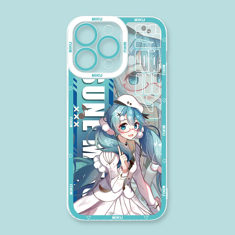 初音未來天使眼透明防摔軟殼