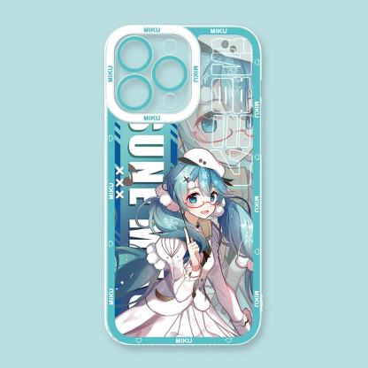 初音未來天使眼透明防摔軟殼