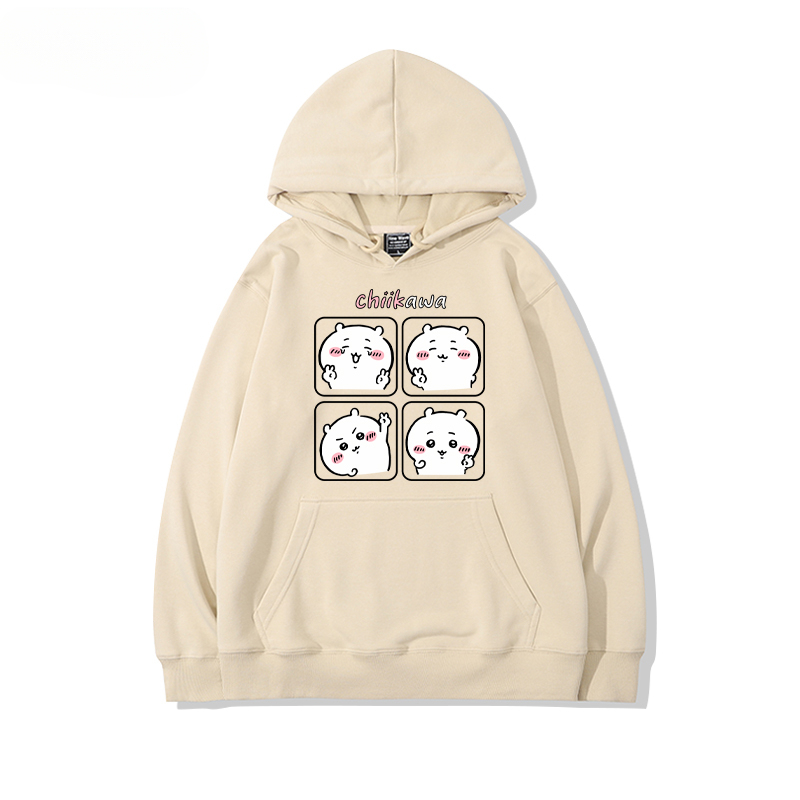 Chiikawa新款 親子情侶男女款連帽衛衣-ZUIHANG SHOP