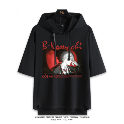 我推的孩子 連帽短袖T恤-ZUIHANG SHOP