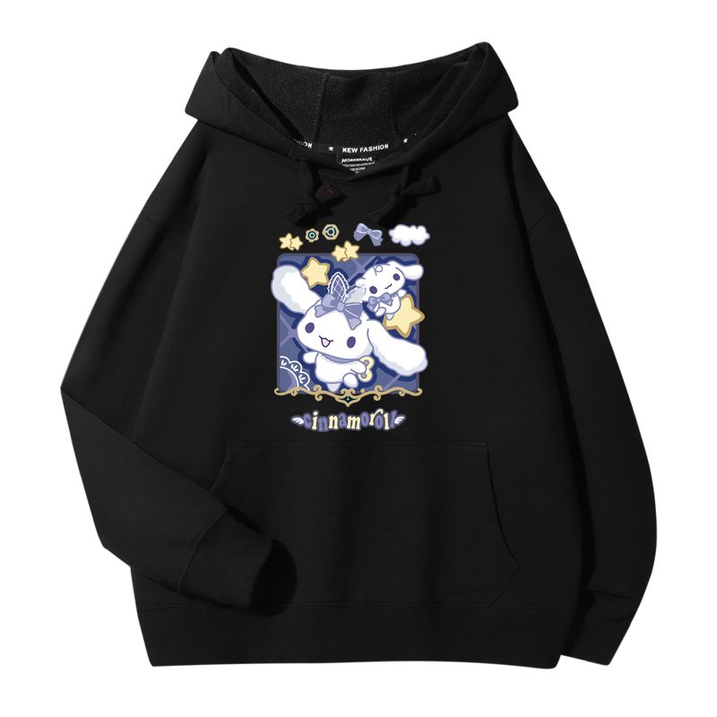 大耳狗新款 親子情侶男女款連帽衛衣