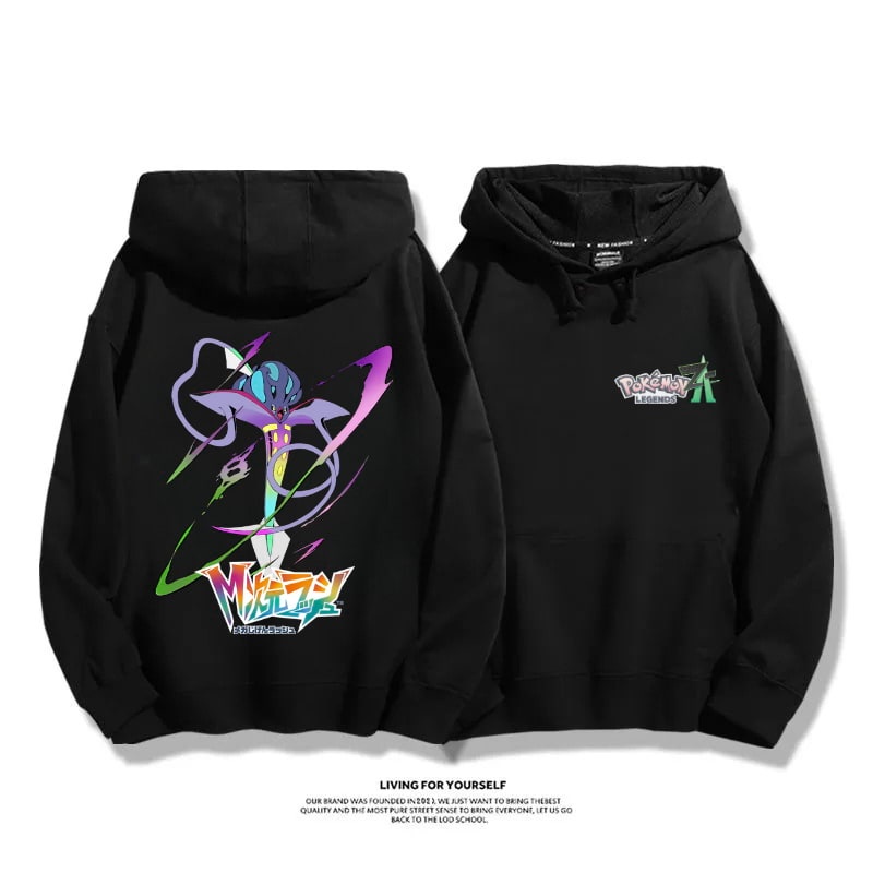 寶可夢傳說 Z-A 2025秋冬新款 親子情侶男女連帽衛衣