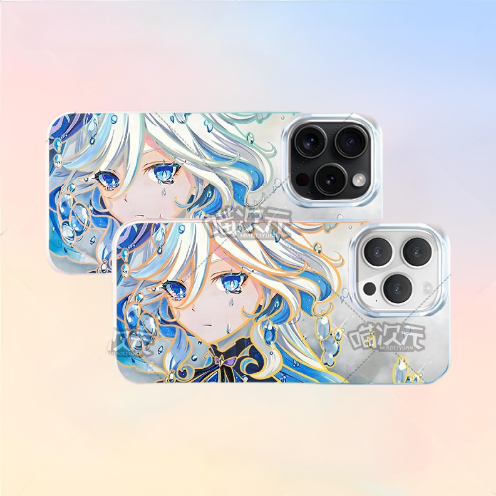 原神極光金漸變防摔手機殼