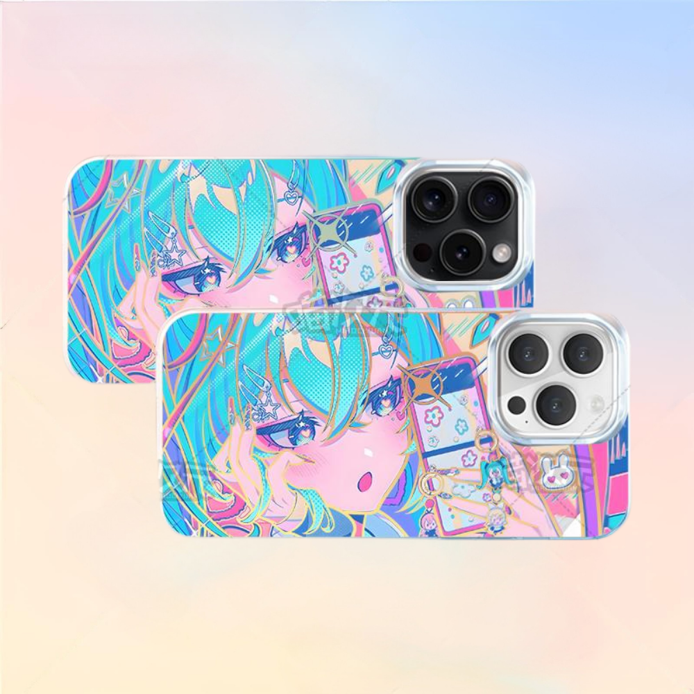 初音未來極光金手機殼