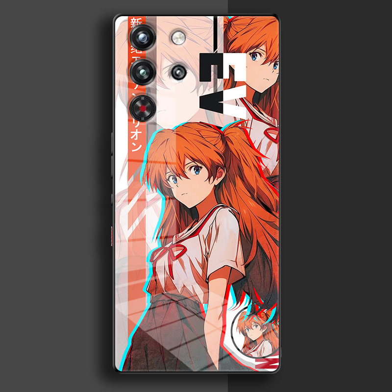 紅魔新世紀福音戰士EVA鋼化玻璃手機殼