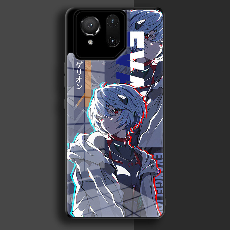 ROG新世紀福音戰士鋼化玻璃手機殼