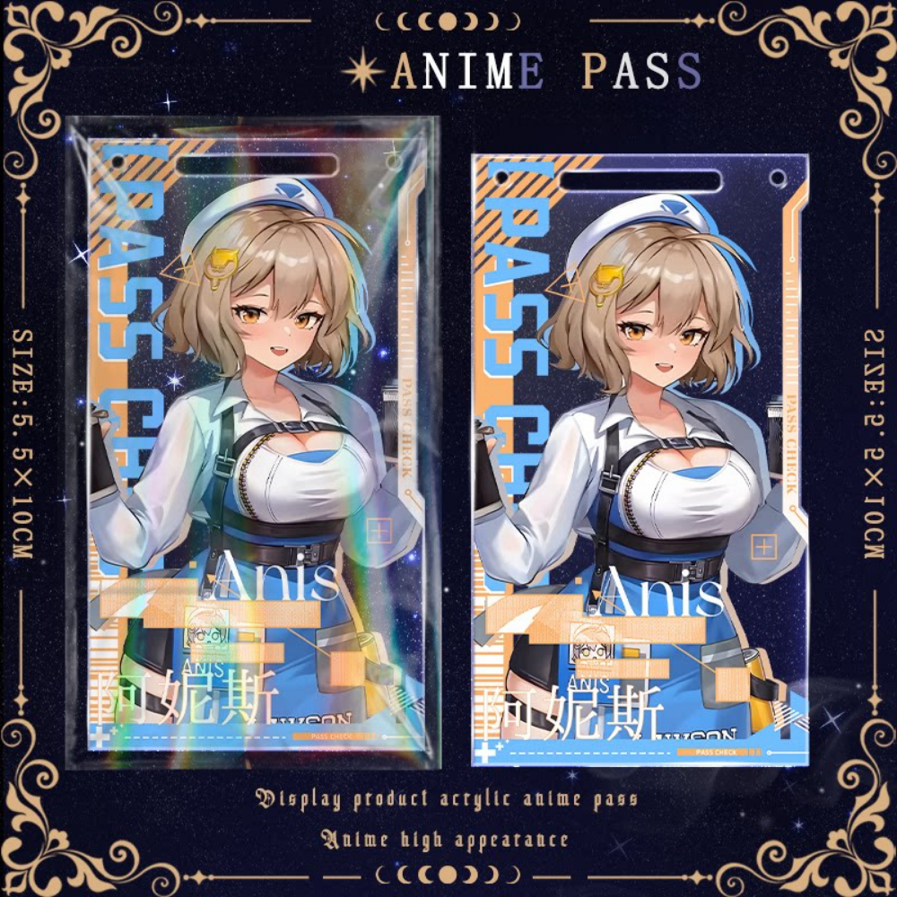 NIKKE勝利女神x羅森亞克力通行證掛飾