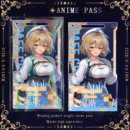 NIKKE勝利女神x羅森亞克力通行證掛飾