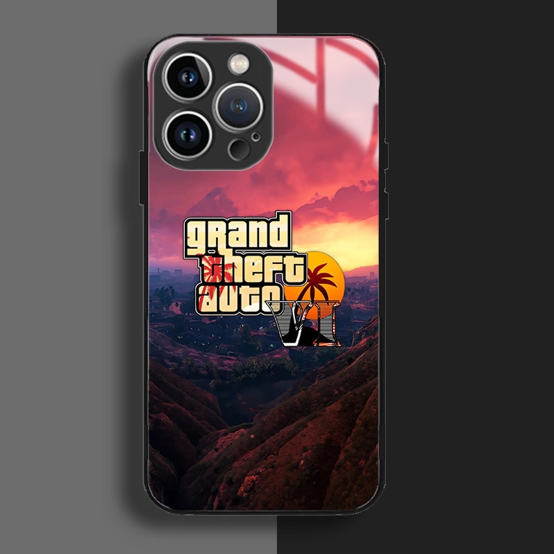 俠盜獵車手VI GTA6 高清鋼化玻璃手機殼