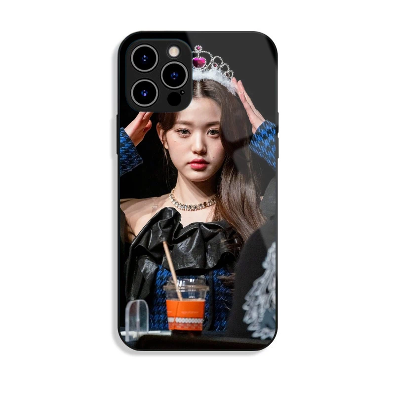 IVE 高清鋼化玻璃手機殼