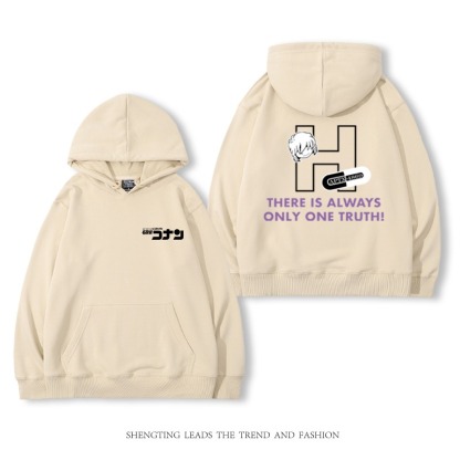 名偵探柯南 2025秋冬新款 親子情侶裝連帽衛衣