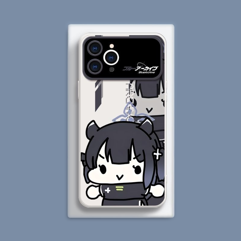 蔚藍檔案液態大視窗全包矽膠防摔軟殼-ZUIHANG SHOP