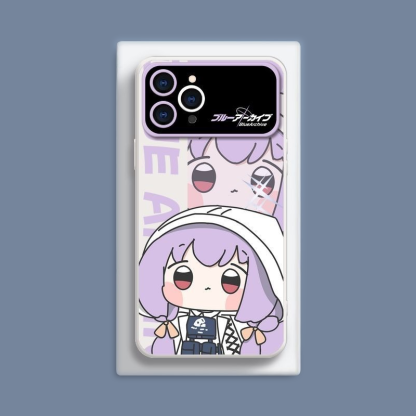 蔚藍檔案液態大視窗全包矽膠防摔軟殼-ZUIHANG SHOP