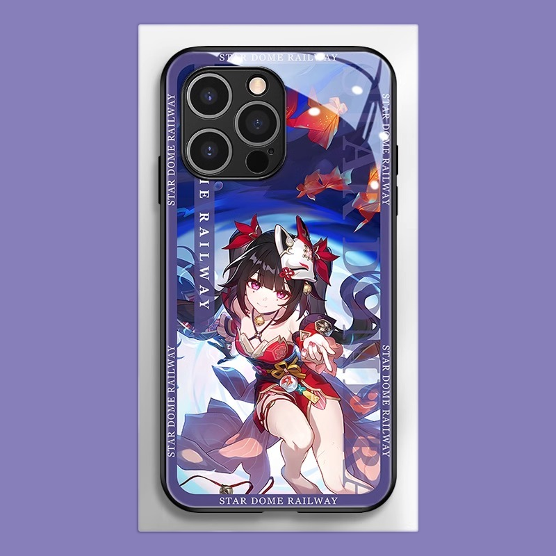 崩壞星穹鐵道新款高清全包防摔玻璃殼-ZUIHANG SHOP