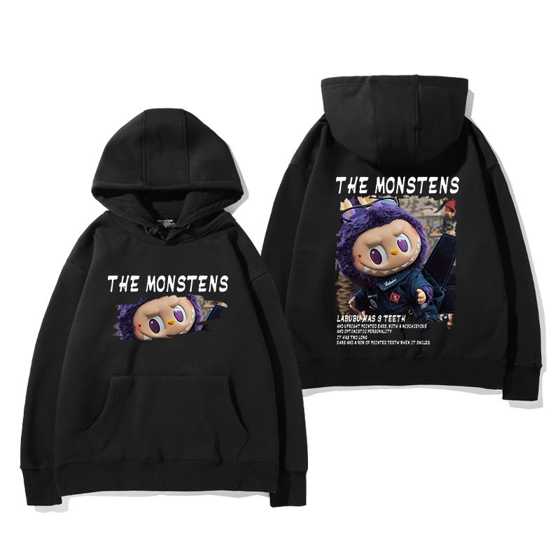 Labubu新款 親子情侶男女款連帽衛衣-ZUIHANG SHOP