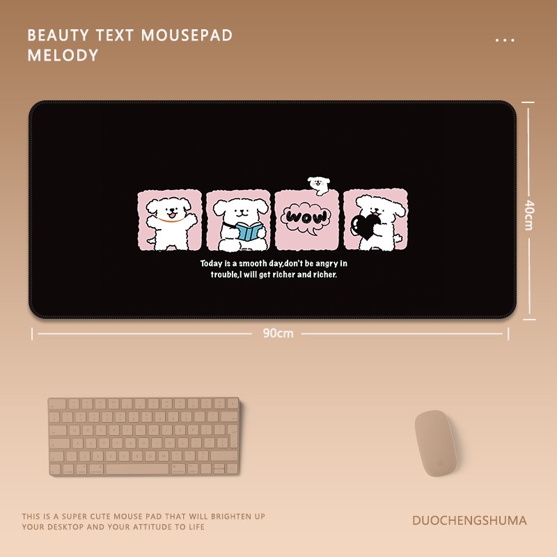 可愛卡通 主題桌墊 布質滑鼠墊-ZUIHANG SHOP