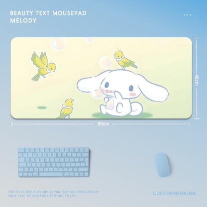 三麗鷗 主題桌墊 布質滑鼠墊-ZUIHANG SHOP