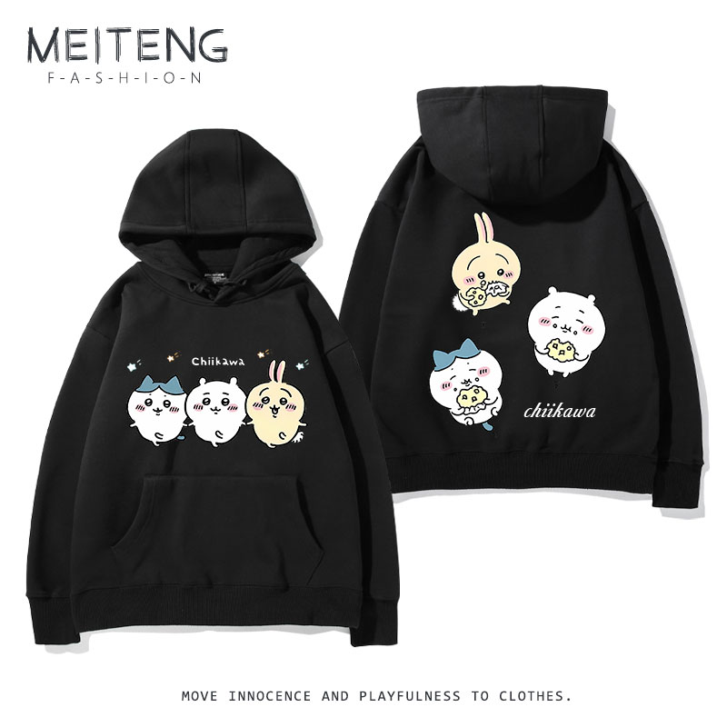 Chiikawa新款 親子情侶男女款連帽衛衣-ZUIHANG SHOP