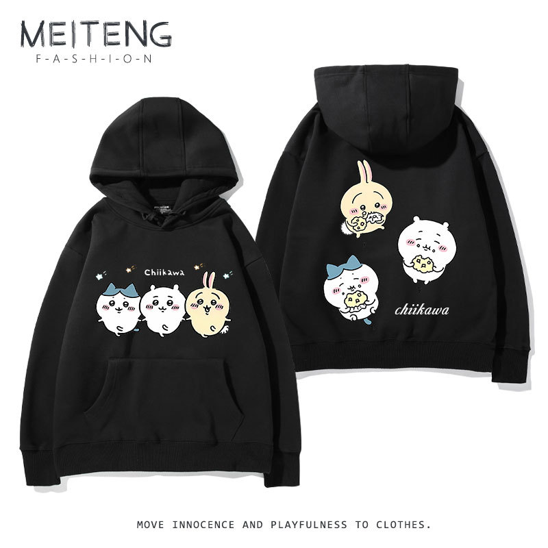 Chiikawa新款 親子情侶男女款連帽衛衣-ZUIHANG SHOP