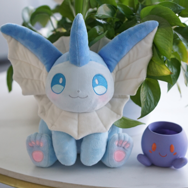 原創毛絨水伊布玩偶 鬆軟公仔-ZUIHANG SHOP