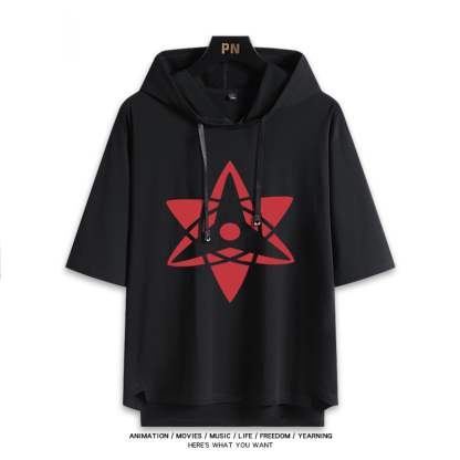 火影忍者 連帽短袖T恤-ZUIHANG SHOP