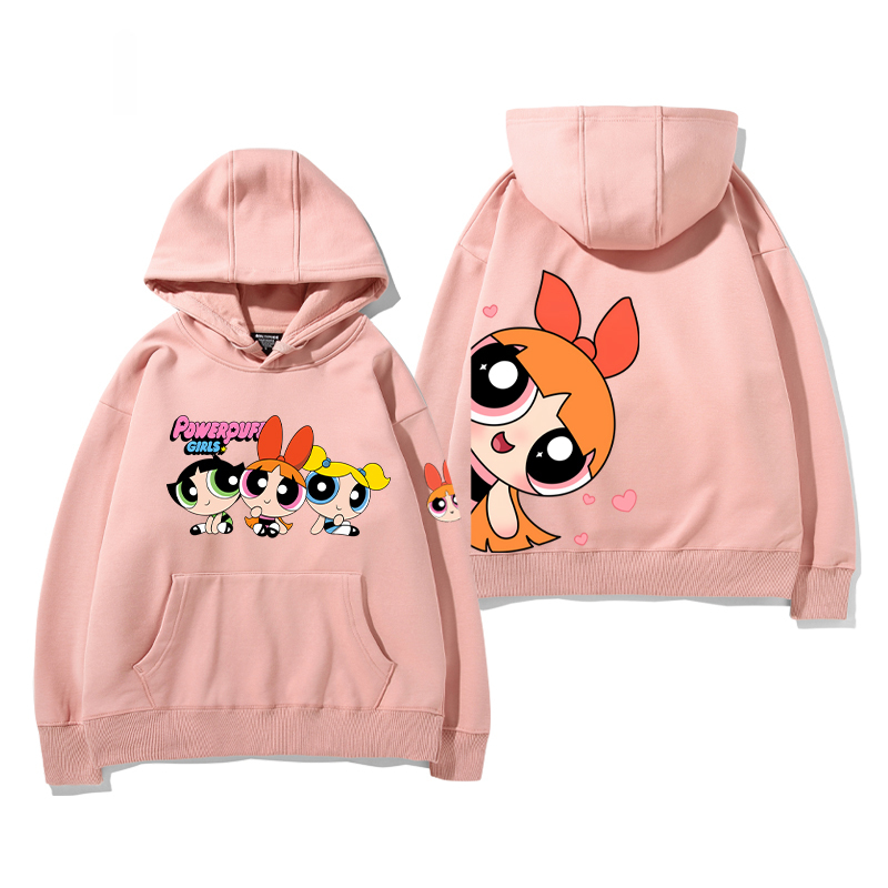 飛天小女警新款 親子情侶男女款連帽衛衣-ZUIHANG SHOP