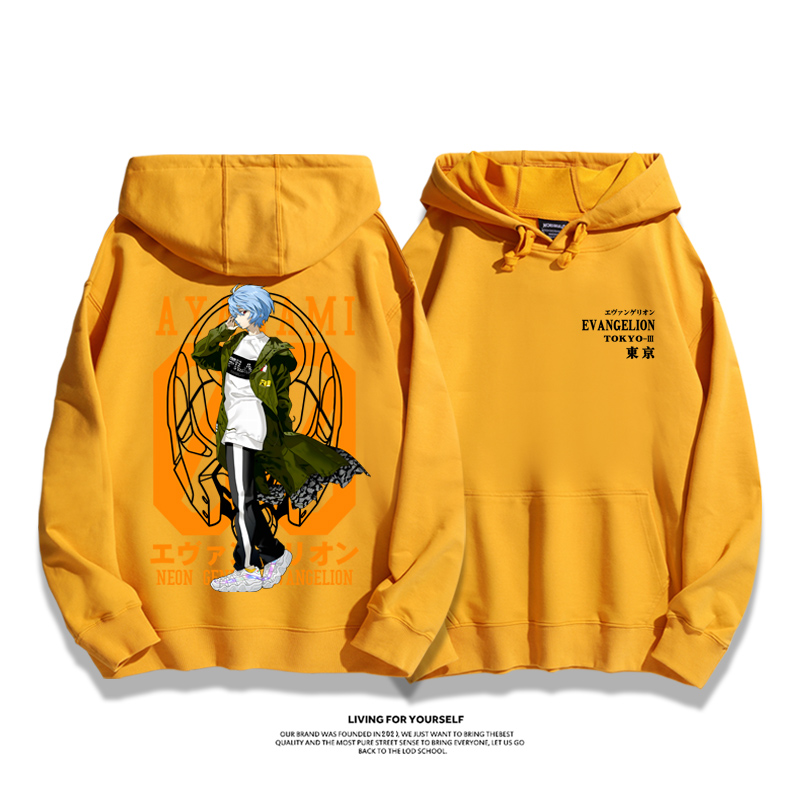 新世紀福音戰士新款 親子情侶男女款連帽衛衣-ZUIHANG SHOP