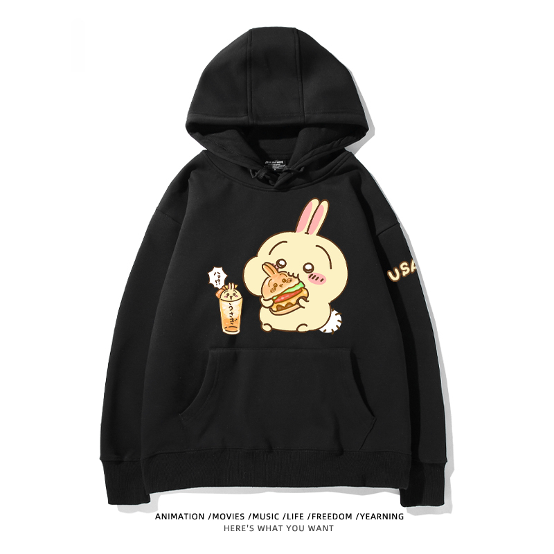 Chiikawa新款 親子情侶男女款連帽衛衣-ZUIHANG SHOP