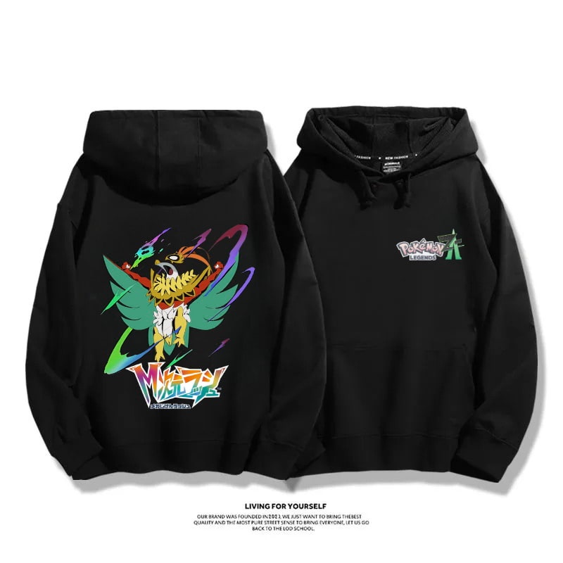 寶可夢傳說 Z-A 2025秋冬新款 親子情侶男女連帽衛衣