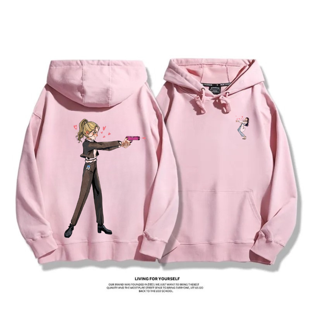 LINGORM 2025秋冬新款 親子情侶男女連帽衛衣