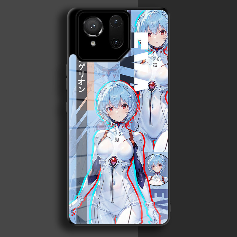 ROG新世紀福音戰士鋼化玻璃手機殼