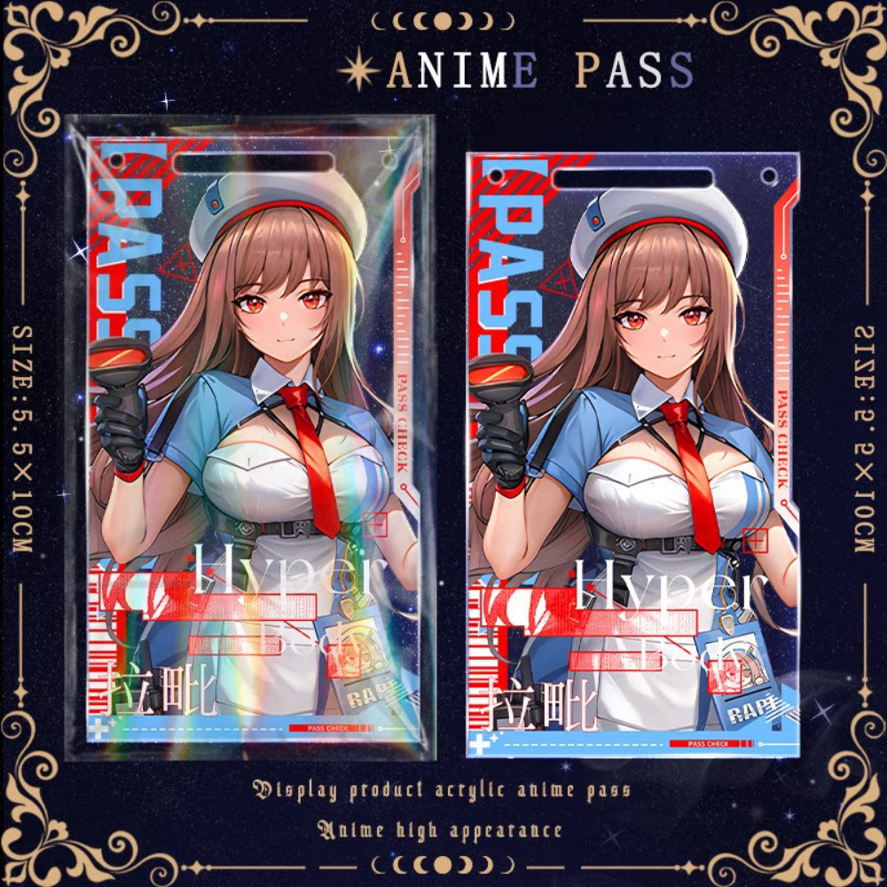 NIKKE勝利女神x羅森亞克力通行證掛飾