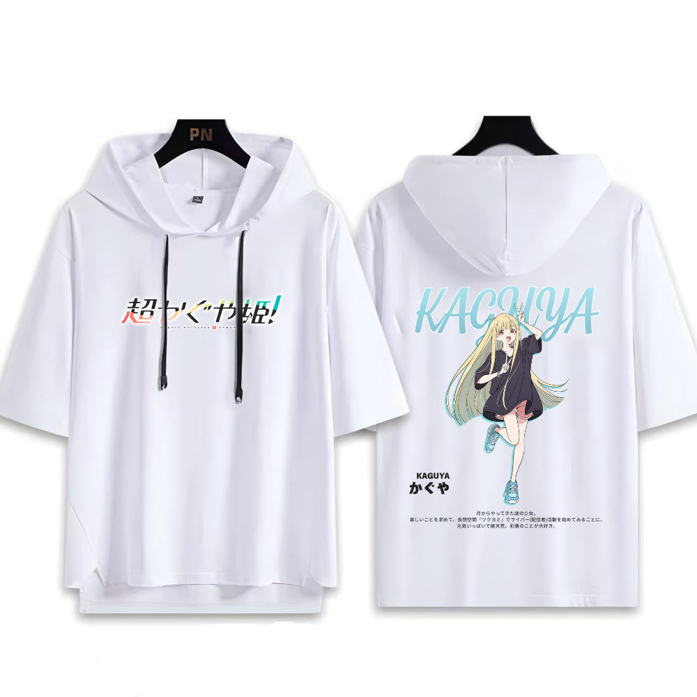 超時空輝耀姬 連帽短袖T恤