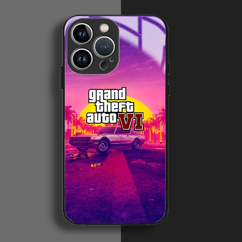 俠盜獵車手VI GTA6 高清鋼化玻璃手機殼