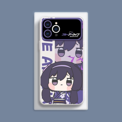 蔚藍檔案液態大視窗全包矽膠防摔軟殼-ZUIHANG SHOP