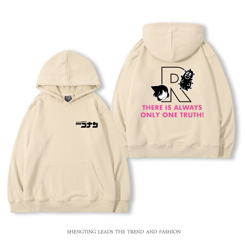 名偵探柯南 2025秋冬新款 親子情侶裝連帽衛衣