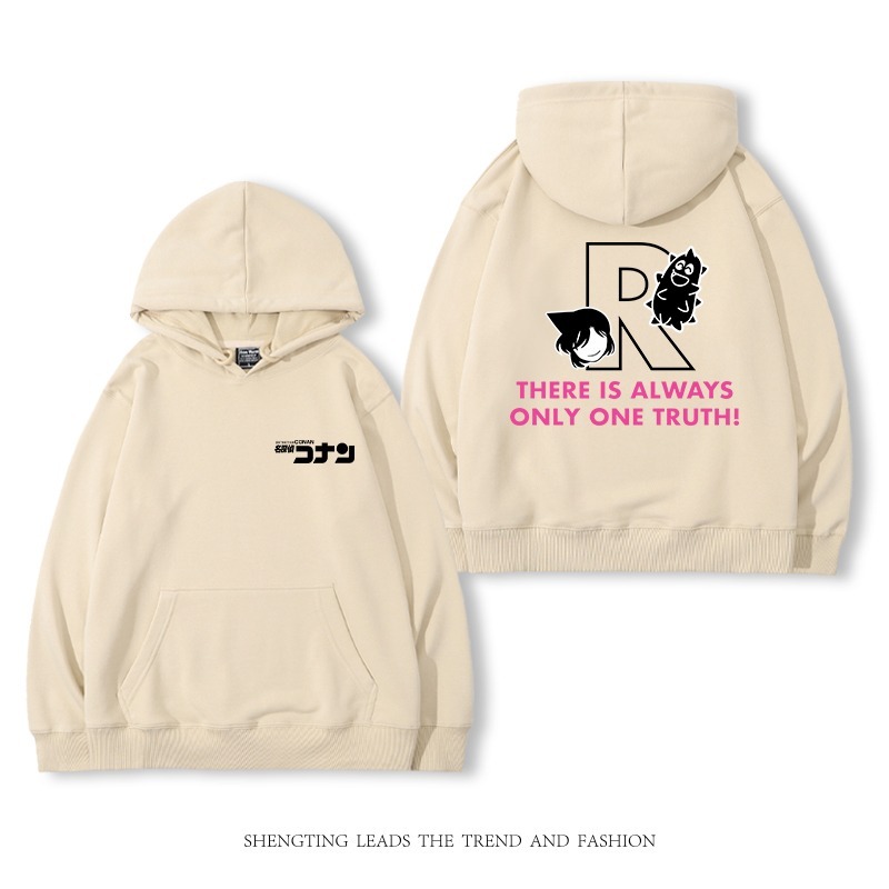 名偵探柯南 2025秋冬新款 親子情侶裝連帽衛衣