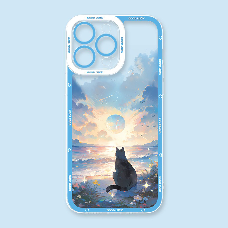 可愛萌寵天使眼透明防摔軟殼-ZUIHANG SHOP