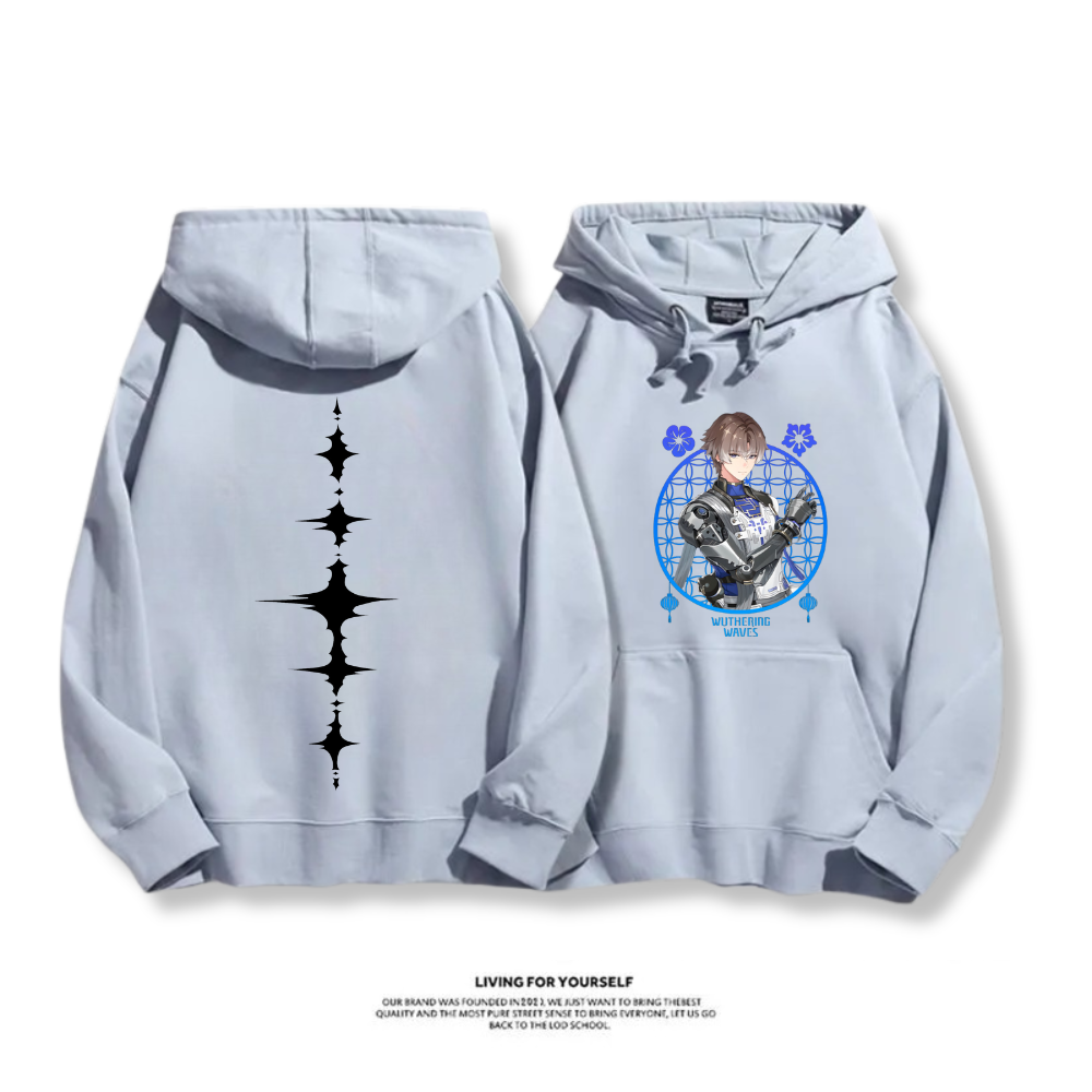 鳴潮新款 親子情侶男女款連帽衛衣