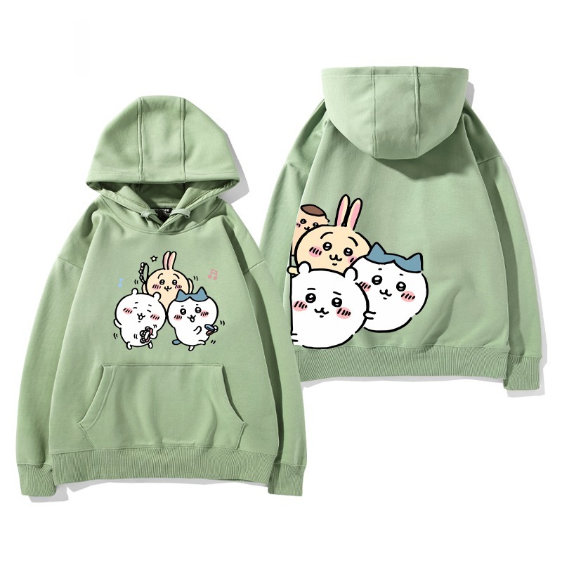 Chiikawa 2025秋冬新款 親子情侶男女連帽衛衣