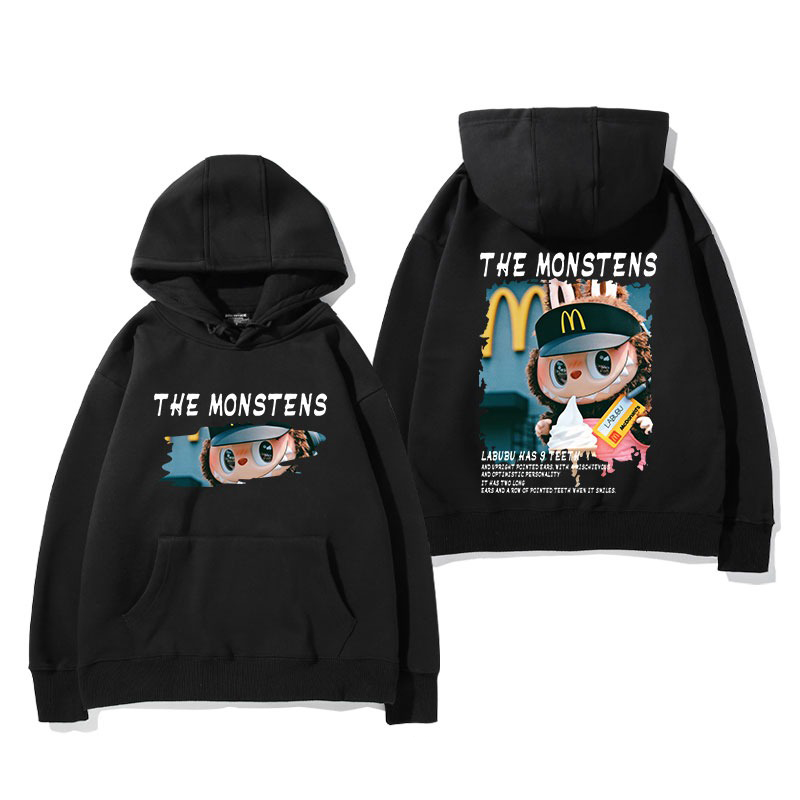 Labubu新款 親子情侶男女款連帽衛衣-ZUIHANG SHOP