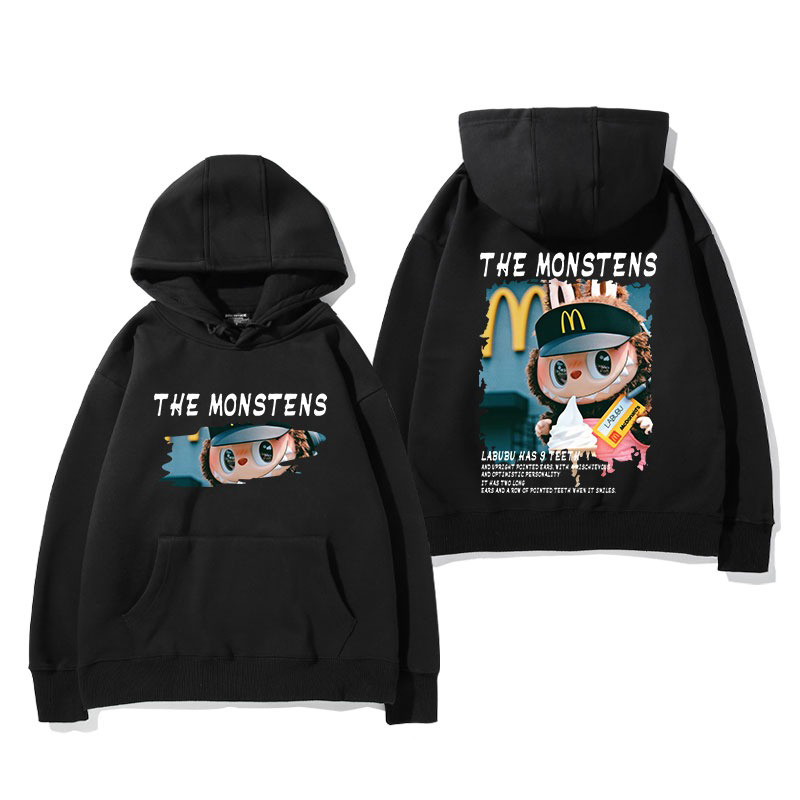 Labubu新款 親子情侶男女款連帽衛衣-ZUIHANG SHOP