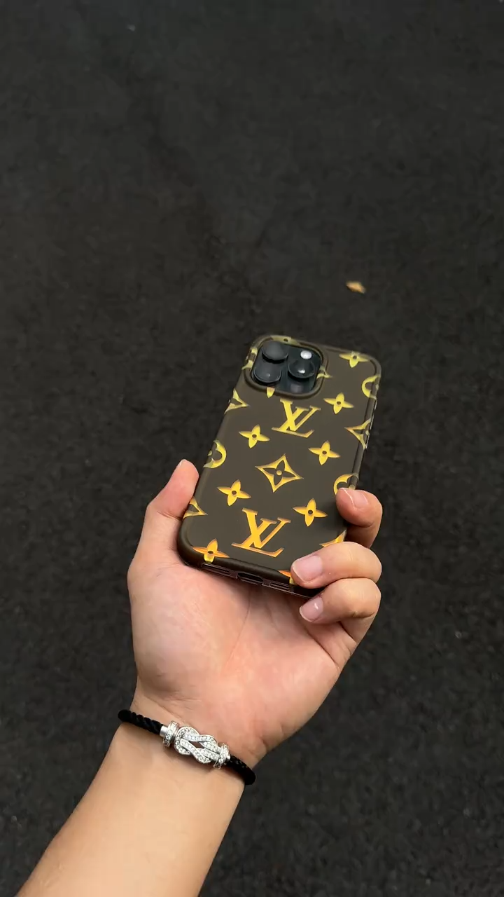 路易威登輕奢潮牌鐳射手機殼