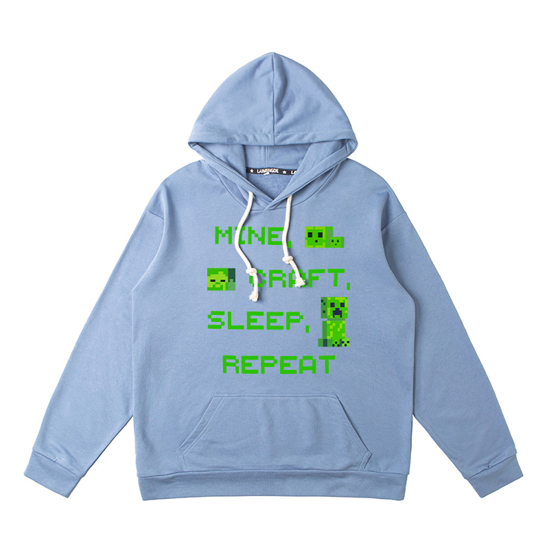 麥塊新款 親子情侶男女款連帽衛衣-ZUIHANG SHOP