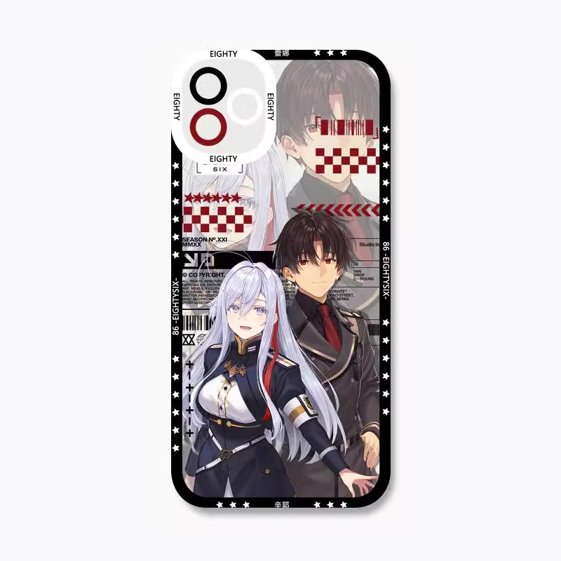 86不存在的戰區天使眼透明防摔軟殼-ZUIHANG SHOP