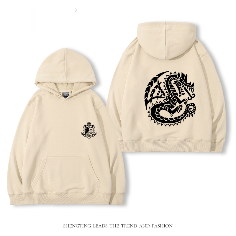 Monster Hunter Rise魔物獵人新款 親子情侶男女款連帽衛衣-ZUIHANG SHOP