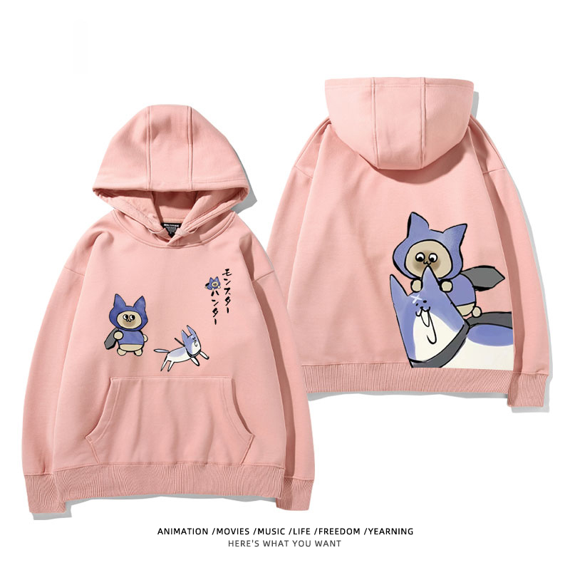 魔物獵人新款 親子情侶男女款連帽衛衣-ZUIHANG SHOP