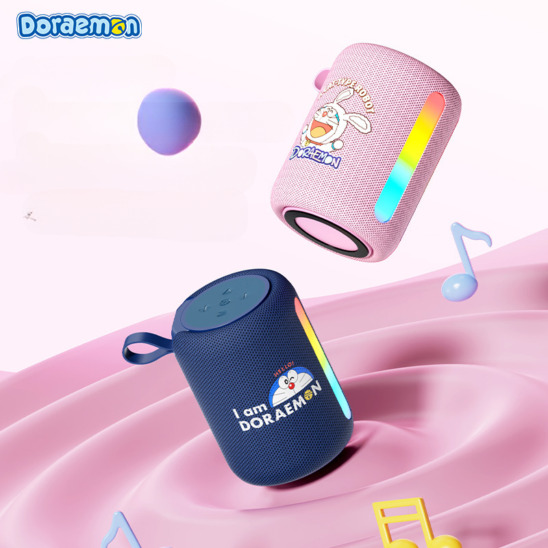 哆啦A夢 S56布藝便攜式LED無線藍牙喇叭-ZUIHANG SHOP