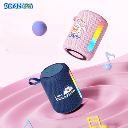 哆啦A夢 S56布藝便攜式LED無線藍牙喇叭-ZUIHANG SHOP